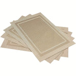 Set de Manteles Individuales Lavables Antideslizantes y Antimanchas | Elegancia y Protección para tu Mesa