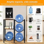 Soporte para Garrafón de Agua con Estante Organizador de 5 Galones