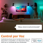 Bombilla LED Inteligente Amazon Basics A19 – Cambio de Color (Wi-Fi, 800 lúmenes, compatible con Alexa)