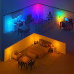 Lámpara de Pie LED RGBIC Inteligente