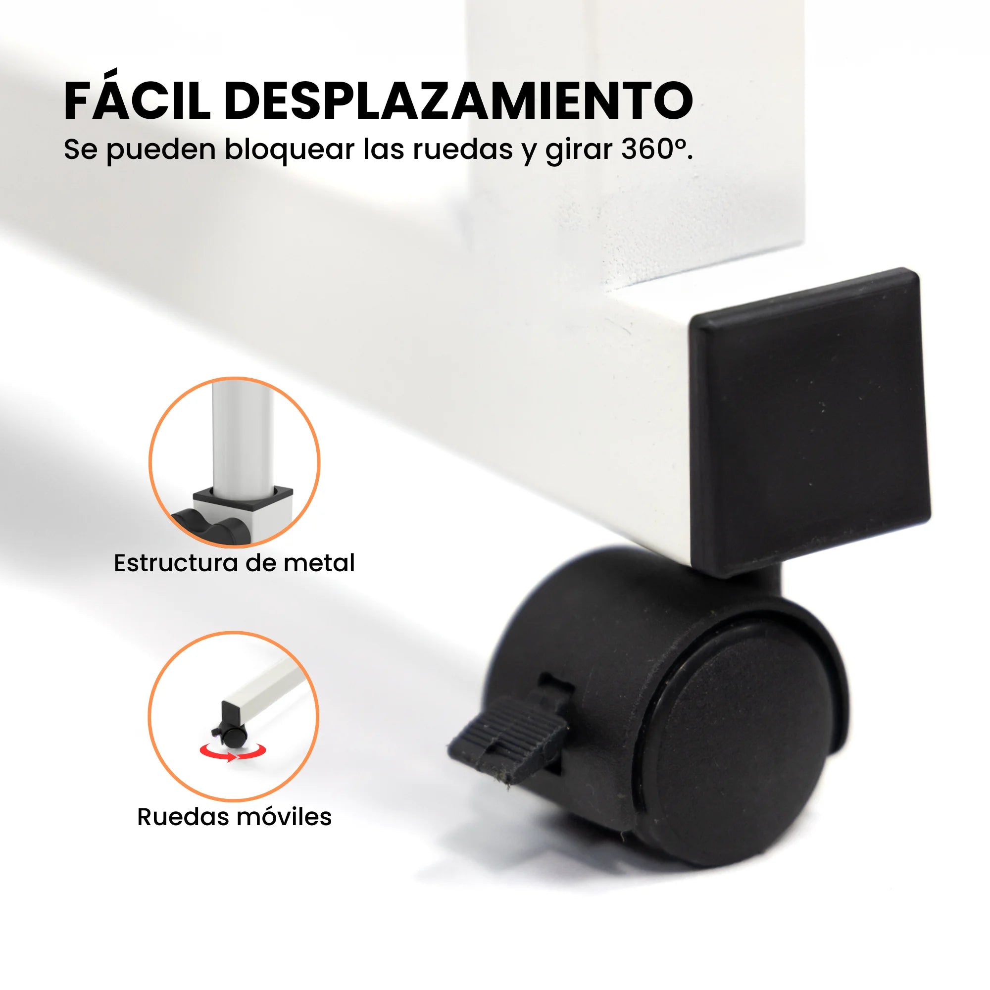 Escritorio móvil ajustable