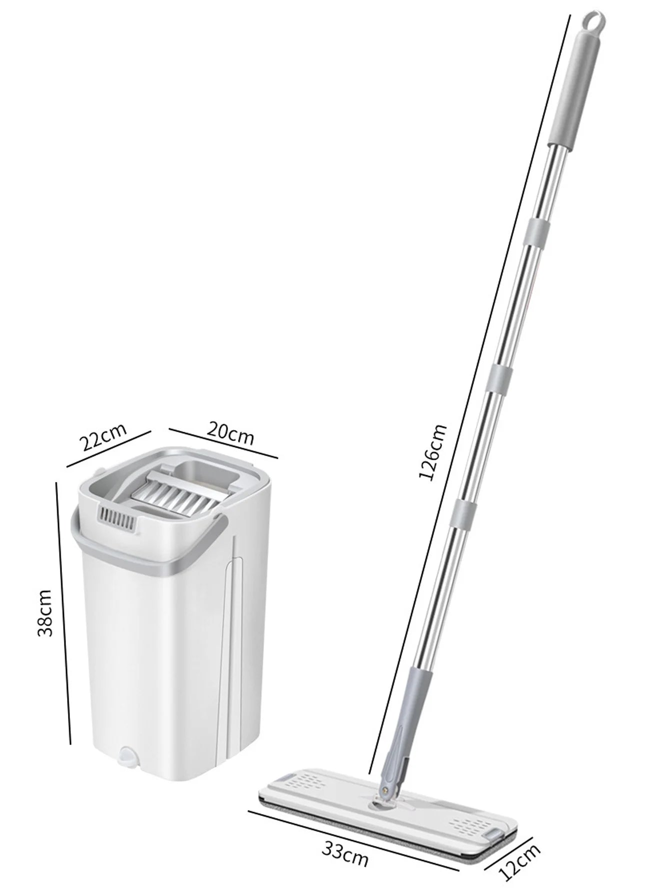 Trapeador Y Cubo Con Juego De Escurridor