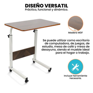 Escritorio móvil ajustable
