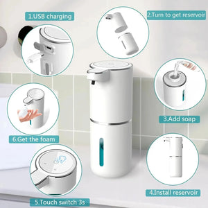 Dispensador automático de jabón