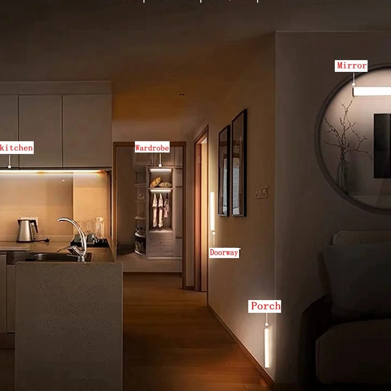 Luz LED con sensor de movimiento