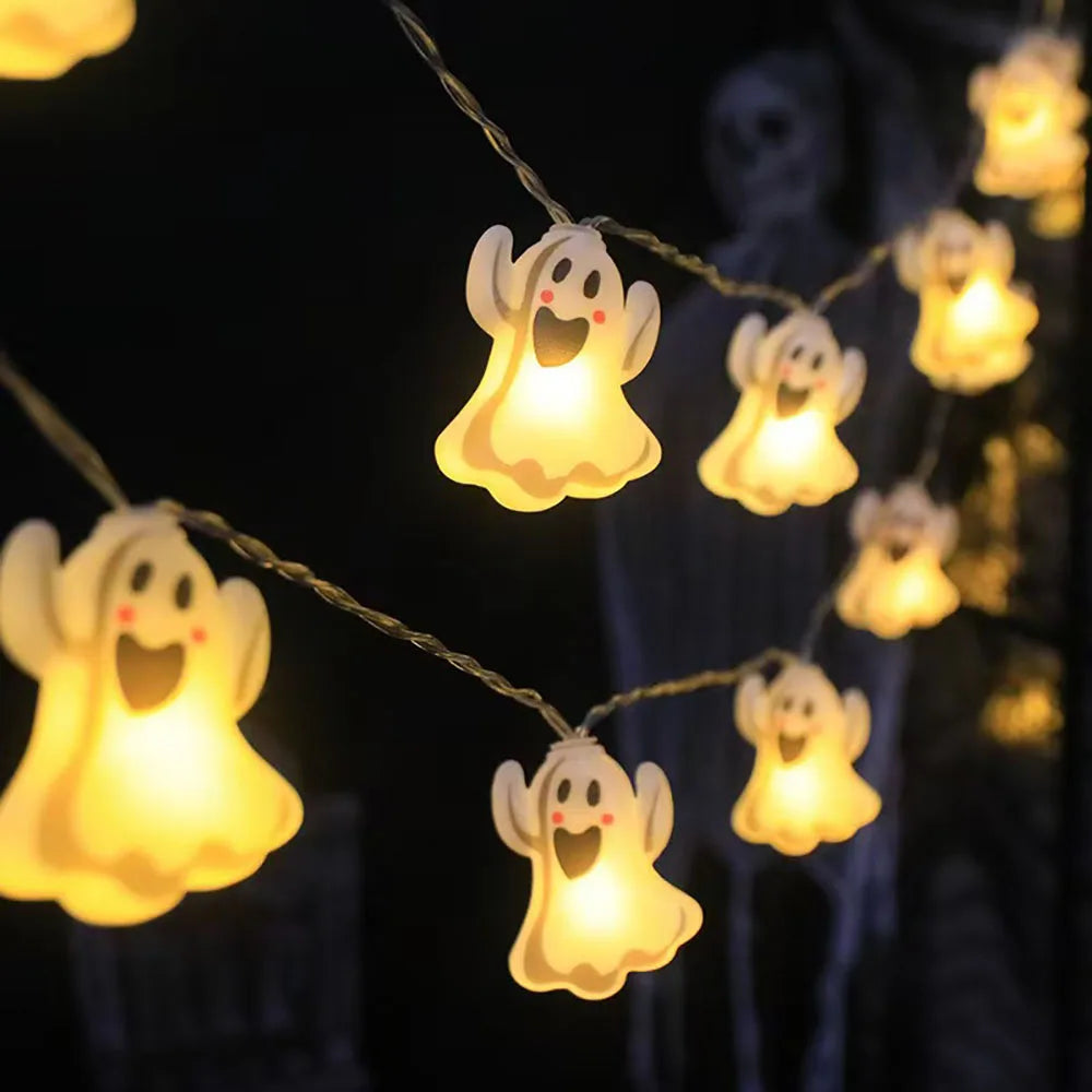 Luces de cadena LED para decoración de Halloween