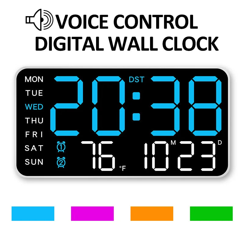 Reloj de pared Digital