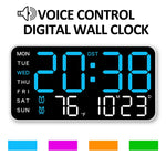 Reloj de pared Digital