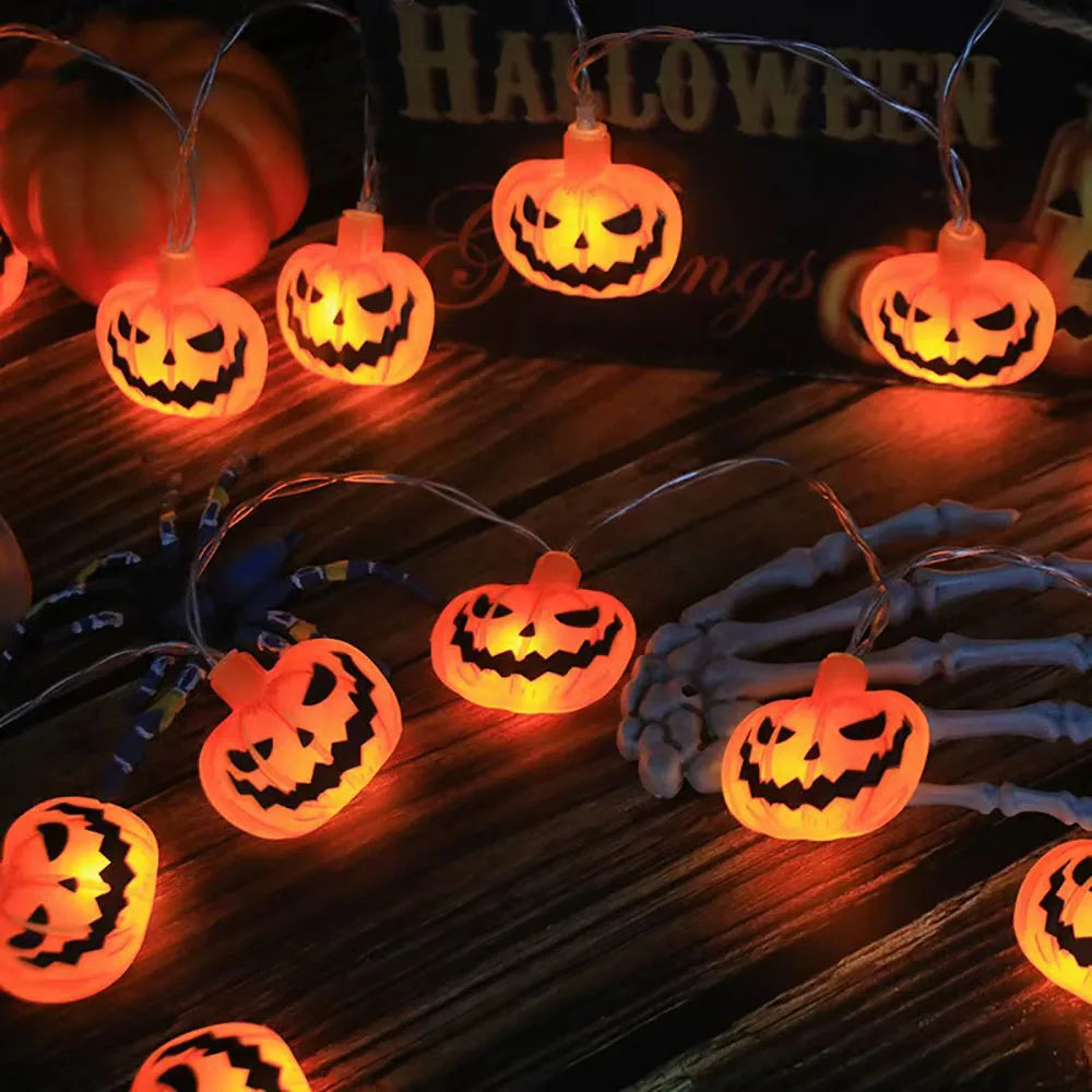 Luces de cadena LED para decoración de Halloween