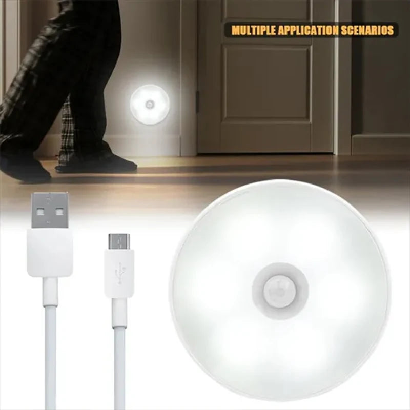Luz Nocturna LED con Sensor de movimiento