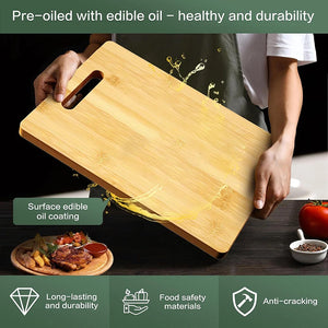 Tablas para cortar de bambú