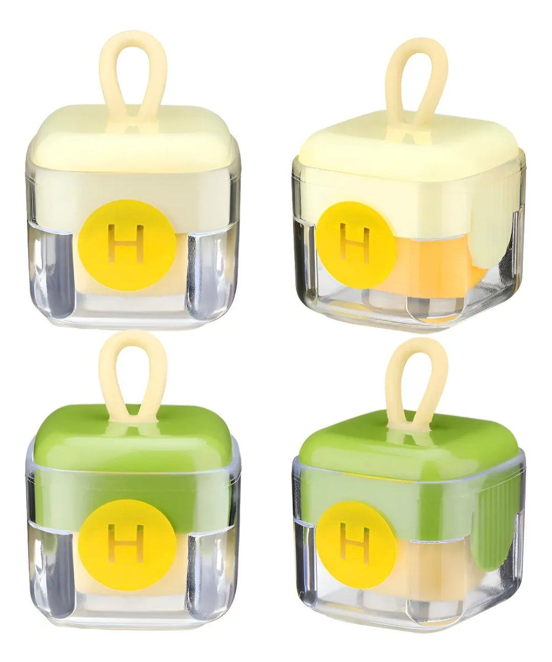 Mini Rodillo Quitapelusas Portátil Reutilizable – 4 Piezas Lavables | Ideal para Pelo de Mascotas y Ropa