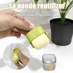 Mini Rodillo Quitapelusas Portátil Reutilizable – 4 Piezas Lavables | Ideal para Pelo de Mascotas y Ropa